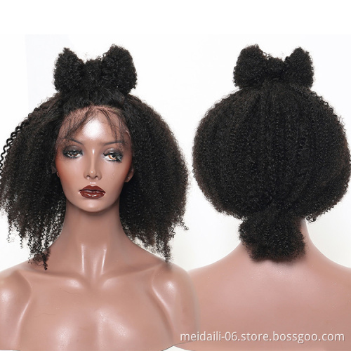 Christmas 2021 New Year Wigs Lace Front For Girls Sweet Bob Wigs Sexy Curly Human Hair Wigs